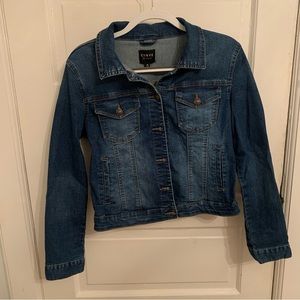 Curve appeal denim jacket